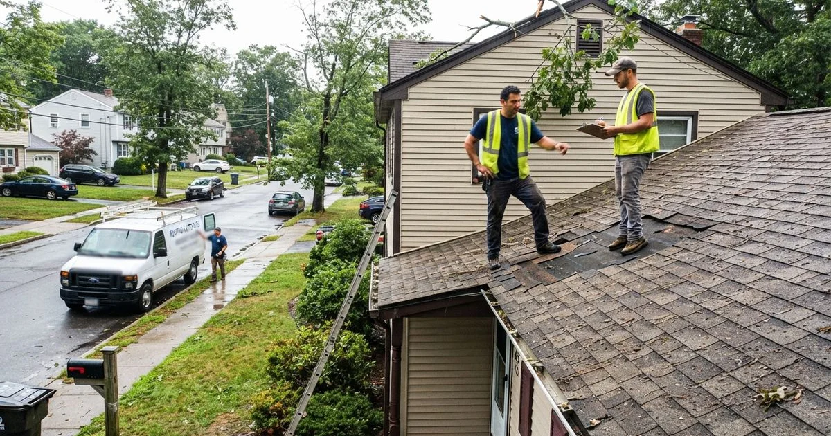 Emergency roof repair: what to do in the first 24 hours after storm damage